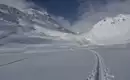 Silvester an der Jenatschhütte - mit Tourenskiern auf Schweizer Dreitausender