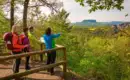 Entlang des Malerwegs im Elbsandsteingebirge