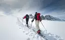 Silvester an der Jenatschhütte - mit Tourenskiern auf Schweizer Dreitausender