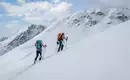 Silvester an der Jenatschhütte - mit Tourenskiern auf Schweizer Dreitausender