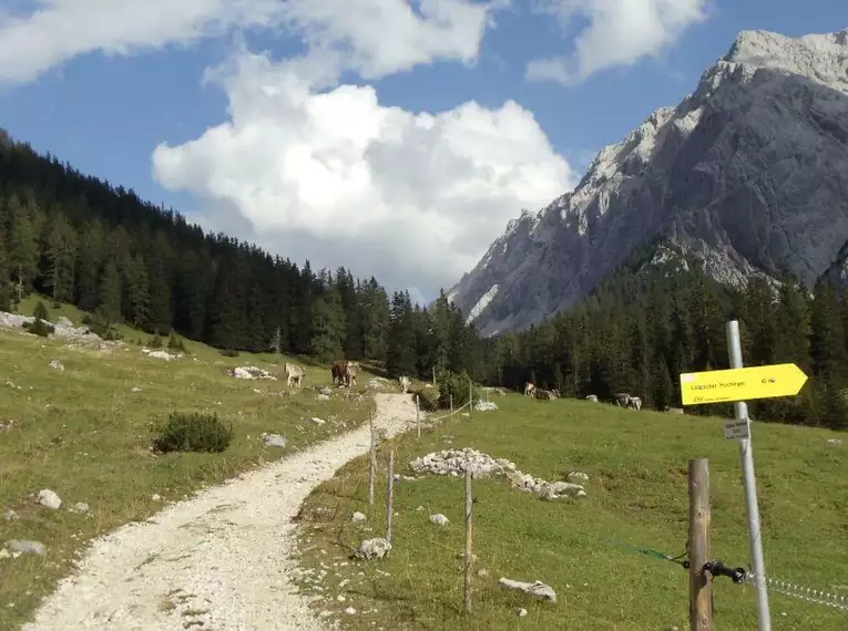 Tiroler Weg von Garmisch nach Innsbruck