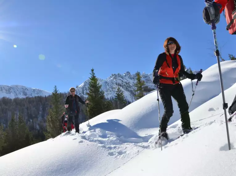 Schneeschuhtouren im stillen Obernbergtal