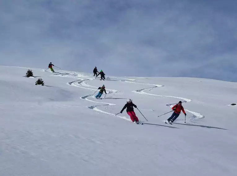 Skitouren rund um die Langtalereckhütte