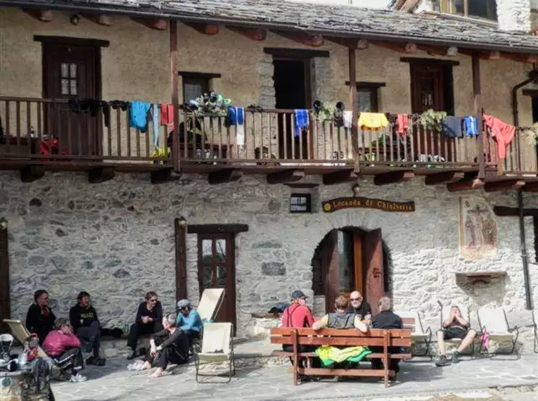 Schneeschuhwandern im Val Maira