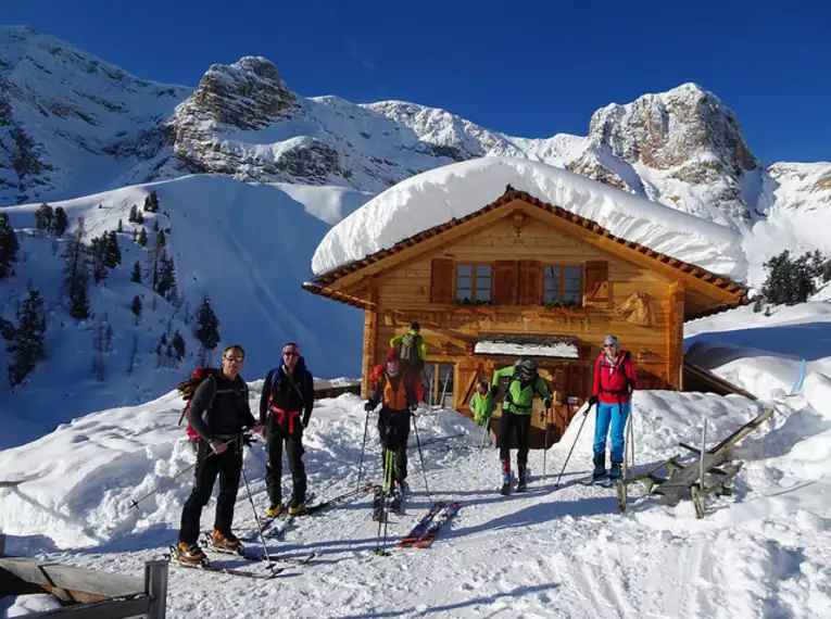 Skidurchquerung rund um die “Hohe Gaisl”