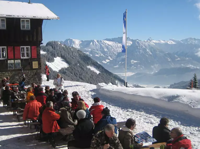 Wochenend-Schneeschuhtouren im Allgäu