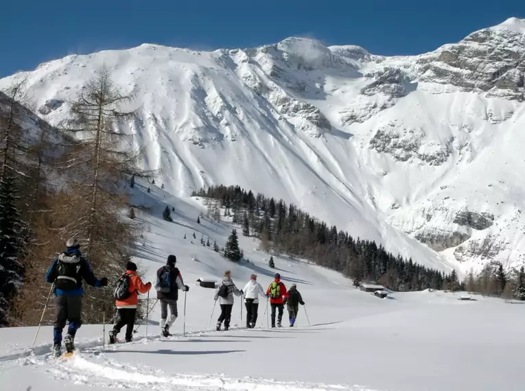 Schneeschuhtouren im stillen Obernbergtal