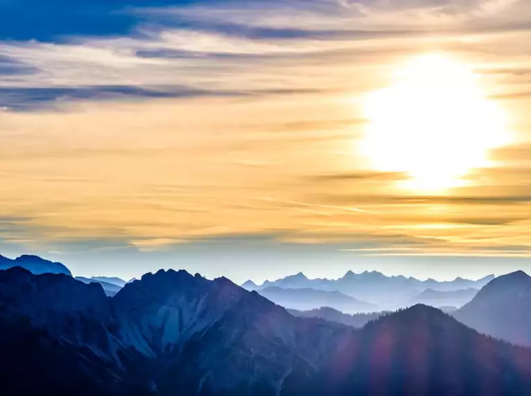 Silvester in den Bayerischen Alpen