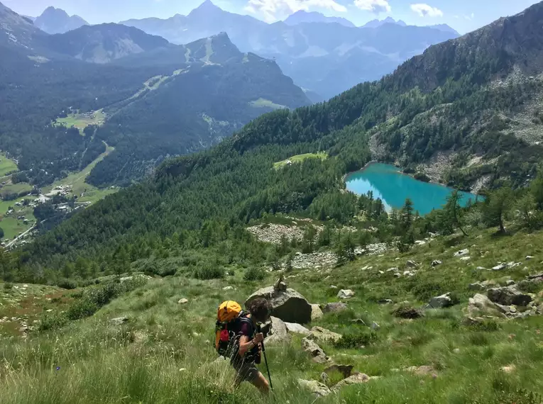 Entlang der Alta Via della Valmalenco