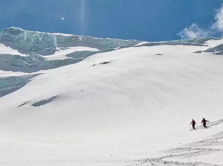 Skihochtourenkurs auf der Franz Senn Hütte