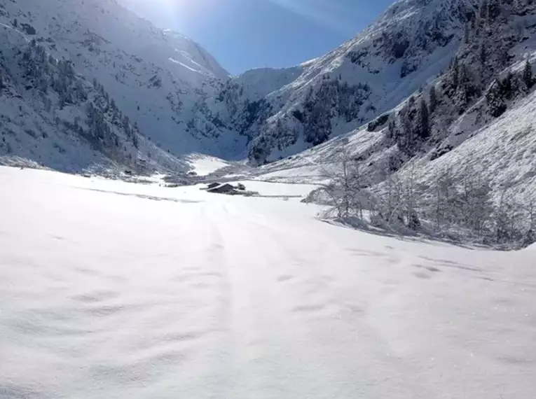 Schneeschuhwandern im Lappland