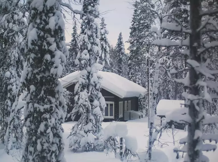 Silvester in den Bergen Norwegens