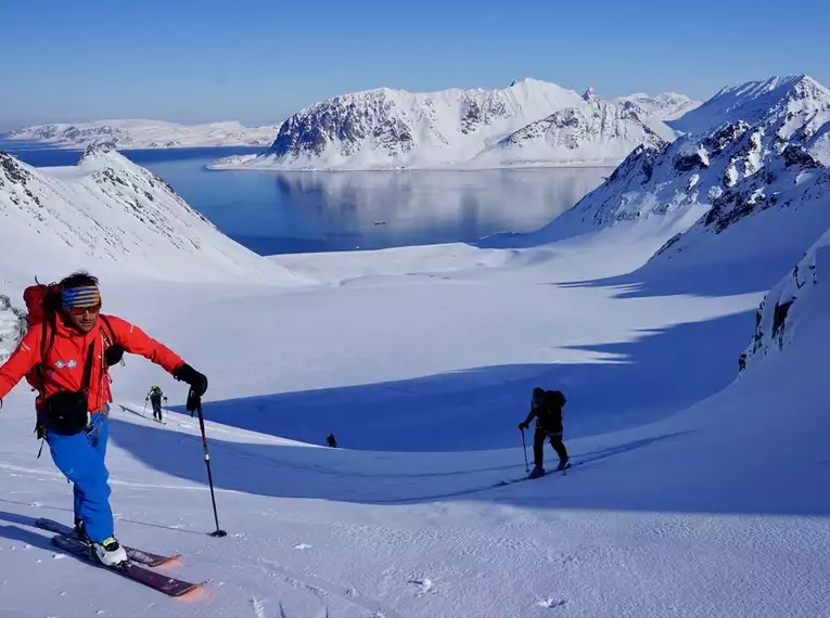 Skitouren Spitzbergen - Sail & Ski Komfort