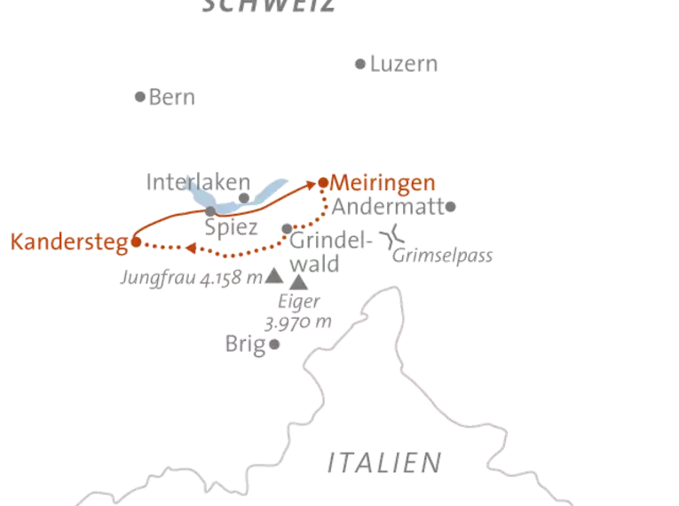 Schweiz individuell - Der Bärentrek