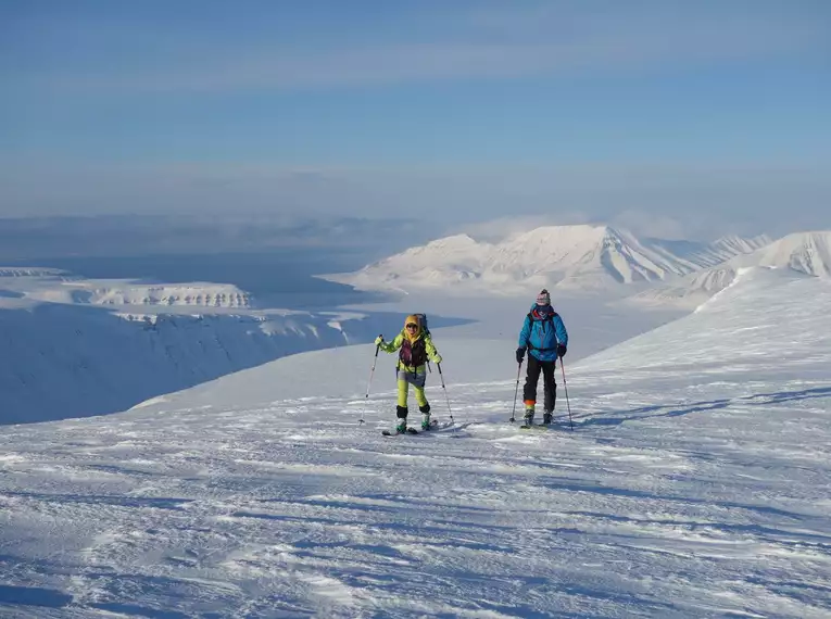 Skitouren Spitzbergen - Sail & Ski Komfort