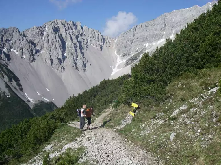 Tiroler Weg von Garmisch nach Innsbruck