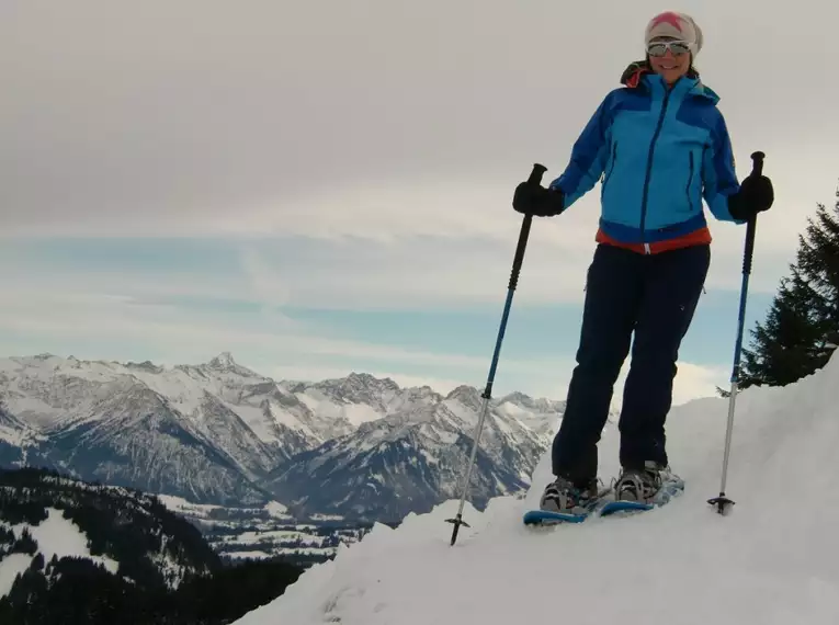 Schneeschuhtouren rund um Oberstdorf, Teil 1