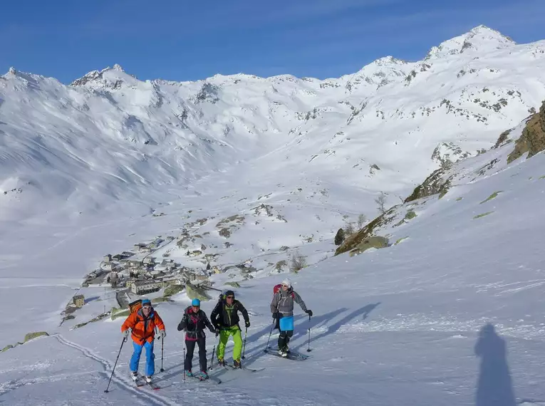 Traumtour für Skibergsteiger - Monte Spluga