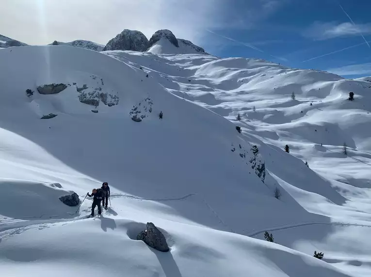 Schneeschuhwandern - Dolomitendurchquerung