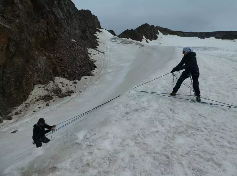 Hochtourenkurs auf der Schwarzensteinhütte