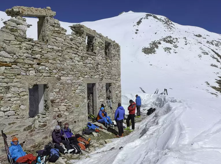 Skitouren Val Grana - mit Charme & Flair