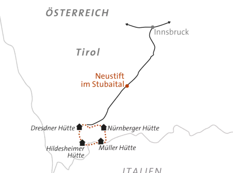 Hochtouren-Durchquerung Stubaier Alpen