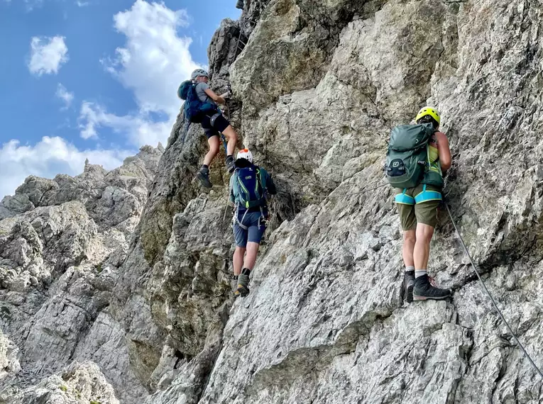 Klettersteig Transalp - für Könner