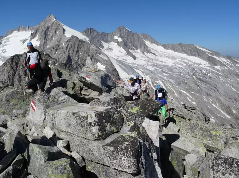 Überquerung der Alpen von Kitzbühel ins Ahrntal 