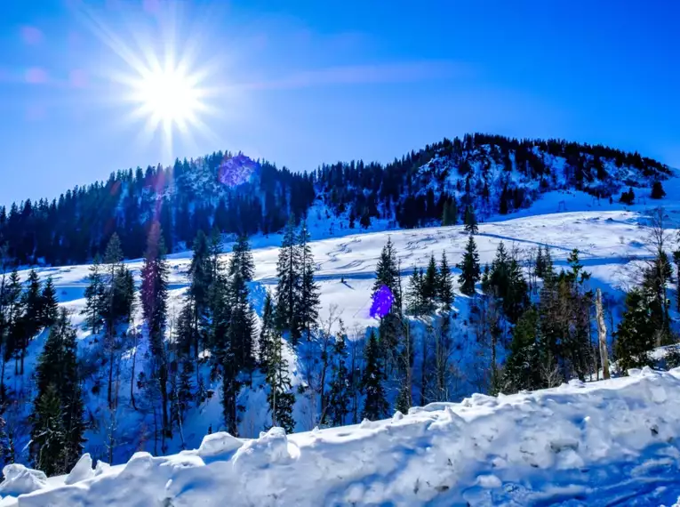 Silvester in den Bayerischen Alpen