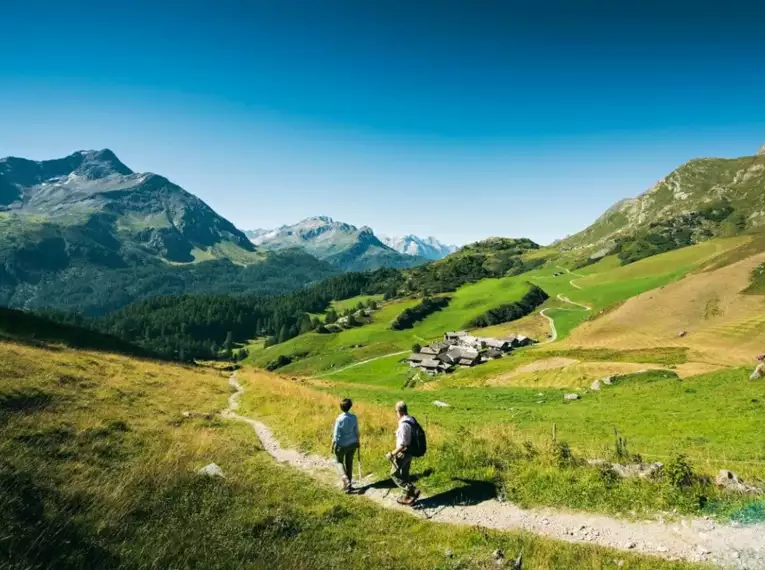 Individuelle Tourenwoche Schweiz - entlang der Via Engiadina