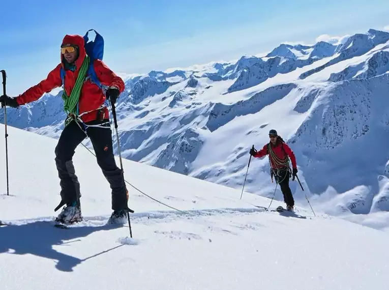 Skihochtourenkurs auf der Franz Senn Hütte