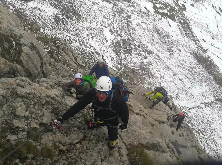 Klettersteigwoche Sella - mit Marmolatabesteigung