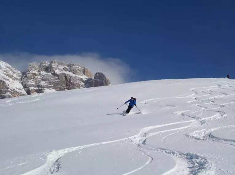 Genuss-Skitouren im Banne der Drei Zinnen