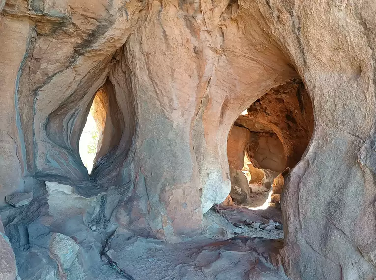 Bizarre Sandsteinformationen in den Cederbergen von Südafrika.