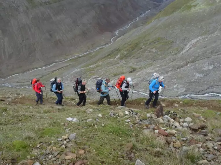 Hochalpine Wanderung: Durchquerung Ötztal