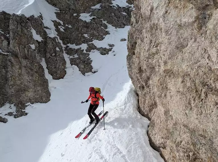 Skidurchquerung Drei Zinnen