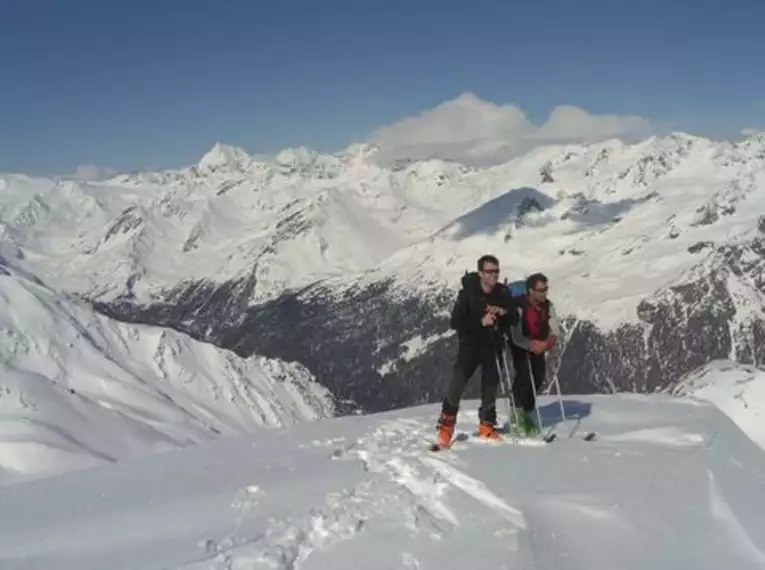 Anspruchsvolle Skitourenwoche im Martelltal