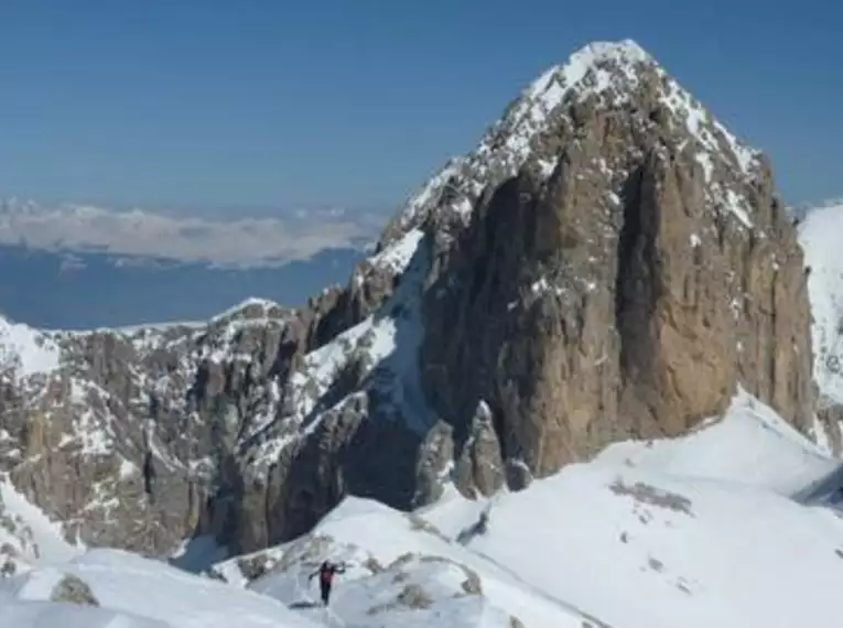 Anspruchsvolle Skitouren rund um Fassa und Marmolata