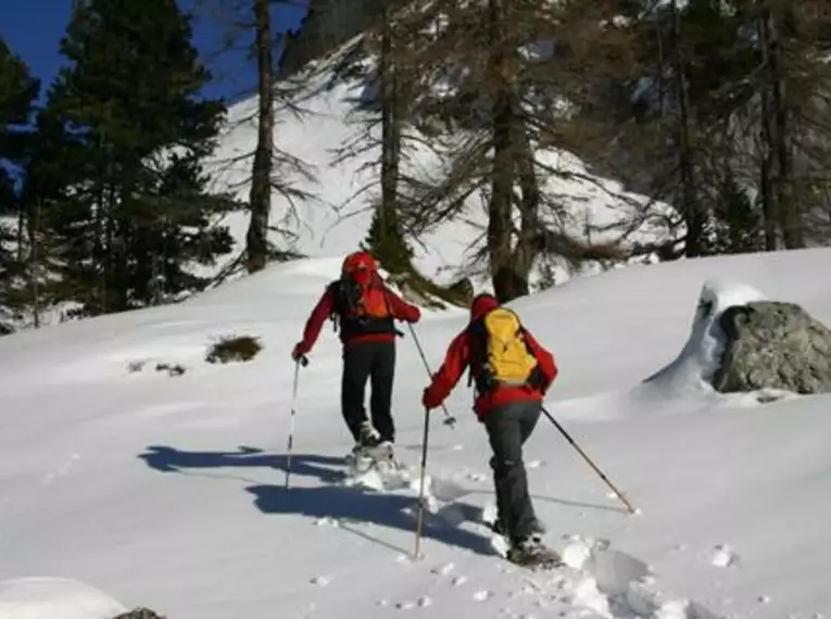 Schneeschuhwandern in der Silvretta