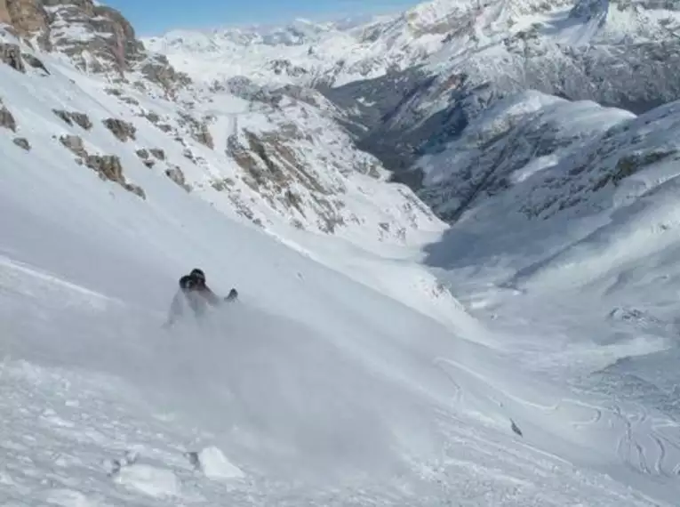 Freeride-Woche in den Dolomiten