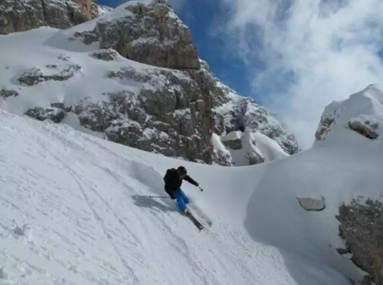 Freeride-Woche in den Dolomiten