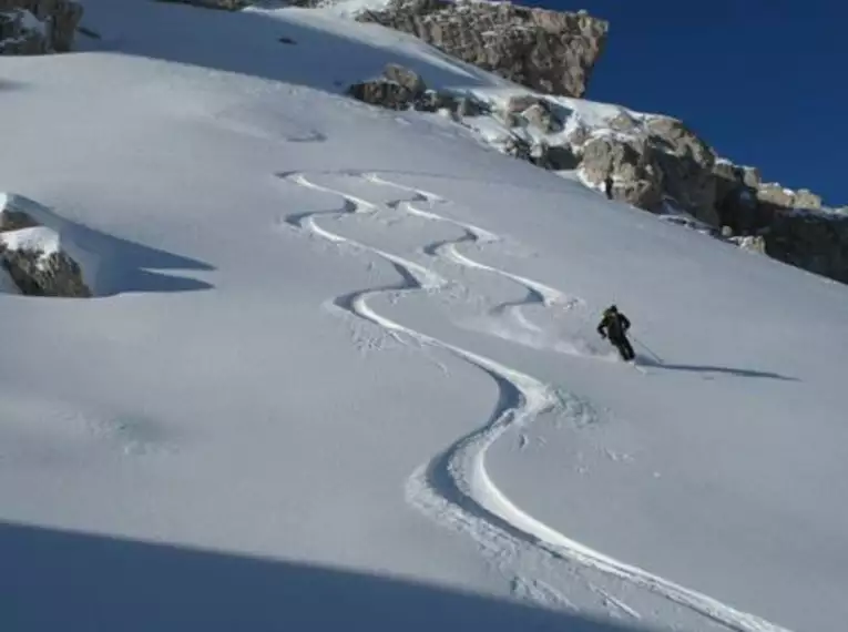 Freeride-Woche in den Dolomiten