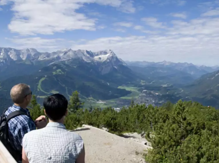 Besteigung der Zugspitze