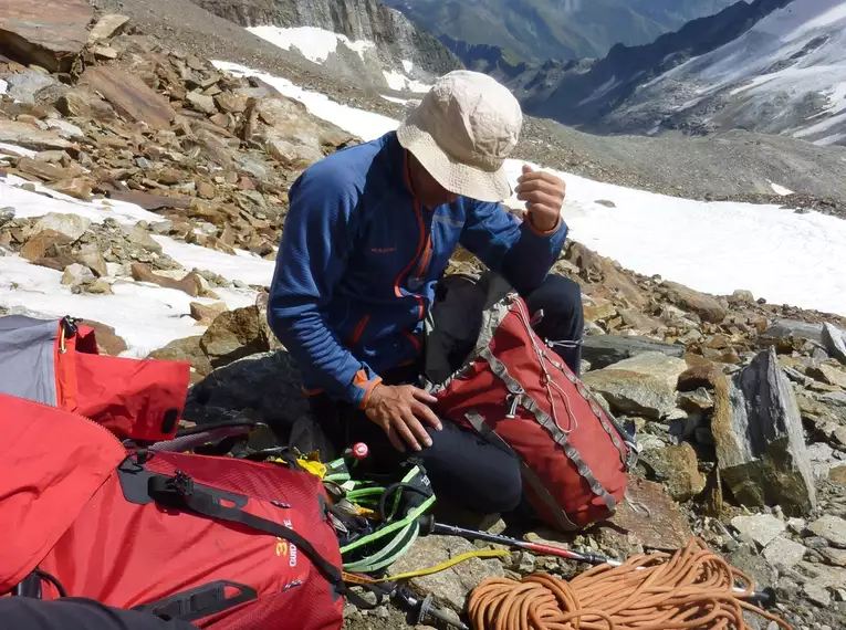 Besteigung des Weissmies