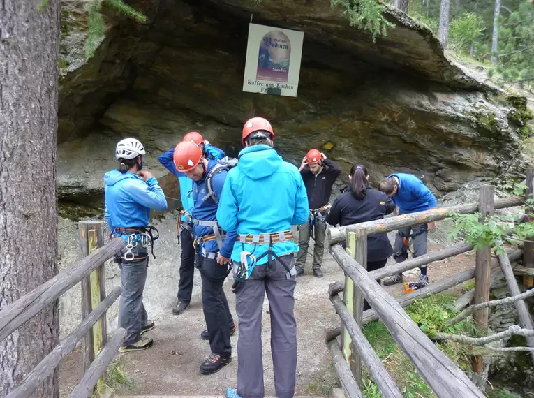 Klettersteig Gorge Alpin