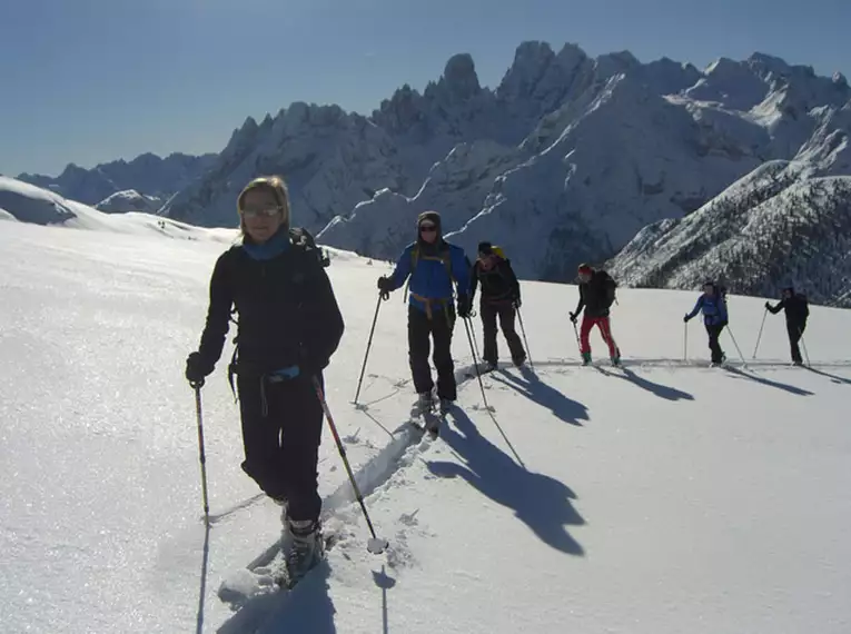 3-Wochenendskitourentage in den Dolomiten