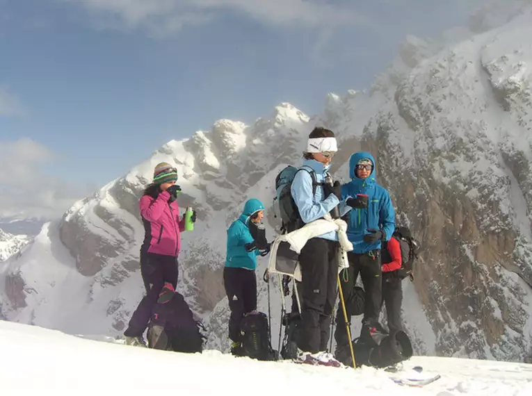 3-Wochenendskitourentage in den Dolomiten