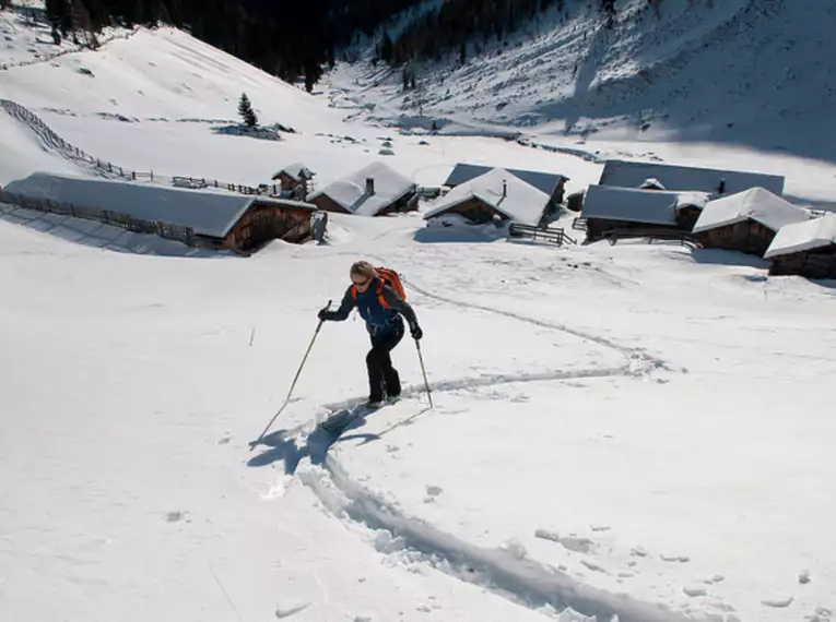 Leichte Skidurchquerung “Hoch Gsies” in den Dolomiten