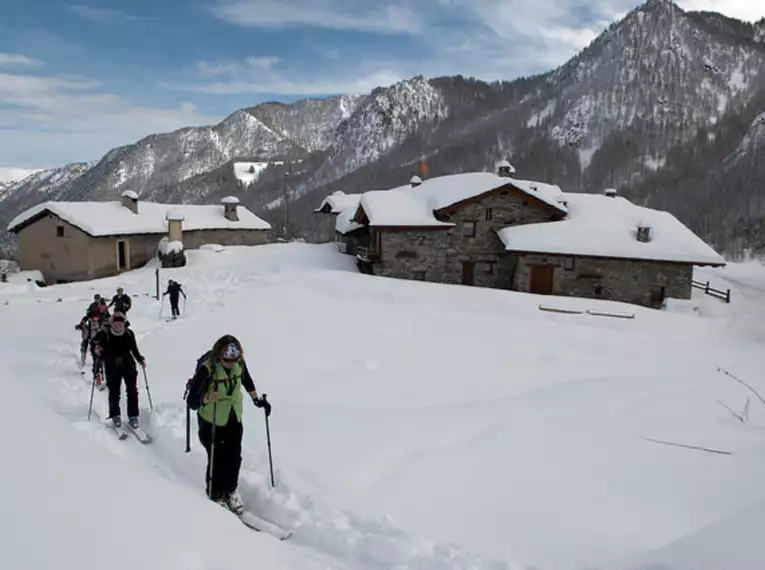 Skitourenwoche in der Val Maira