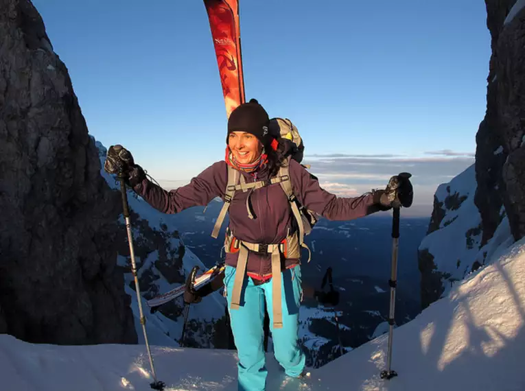 Anspruchsvolle Skitourenwoche im Rosengarten